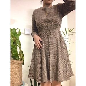 Classy Brown Dress